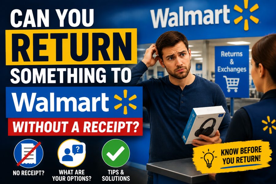 Can You Return Something to Walmart Without a Receipt