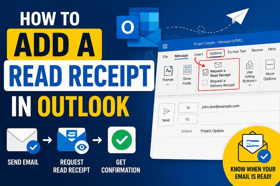 How to Add a Read Receipt in Outlook: New Outlook, Classic Outlook, Web, and Mac